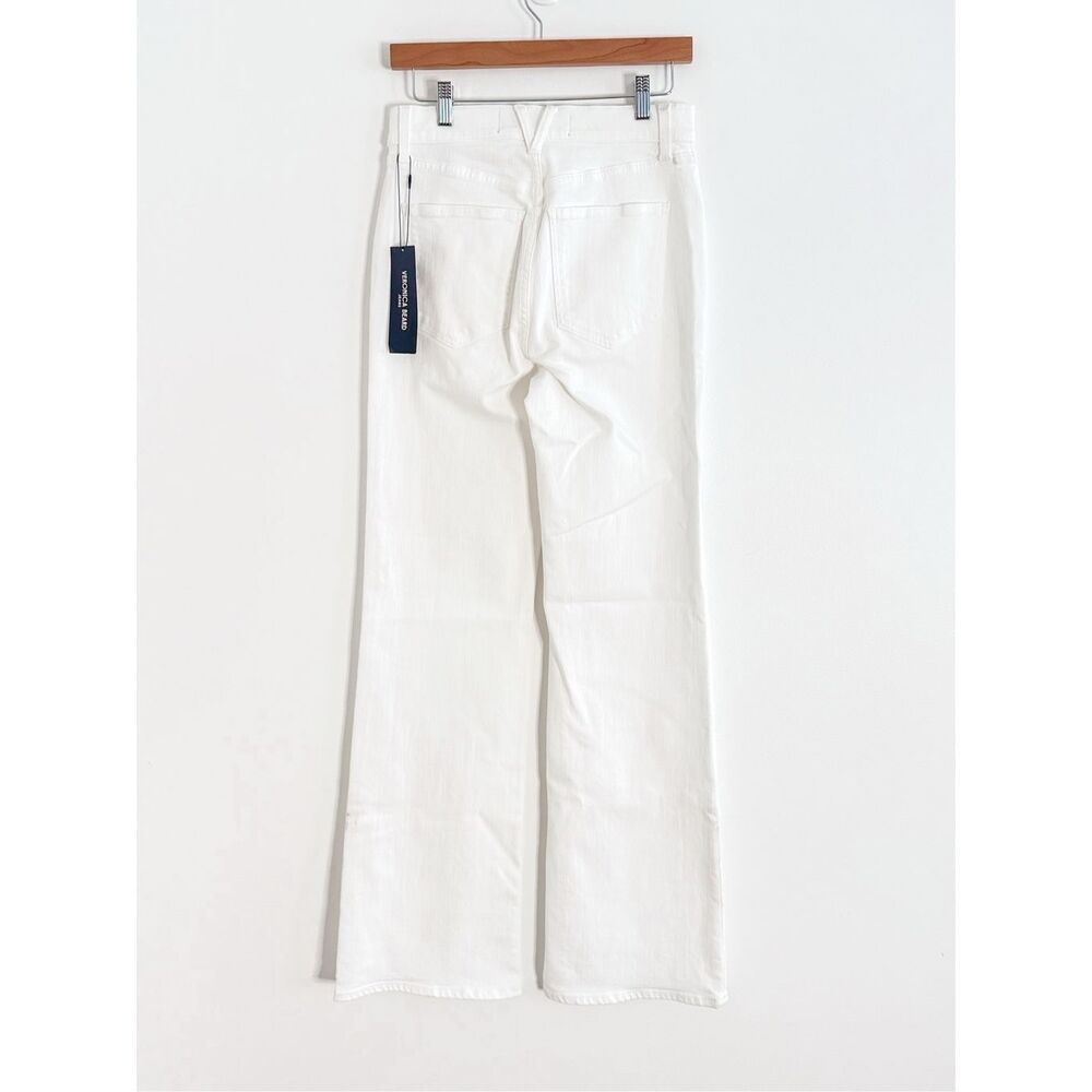 Veronica Beard Crosbie Wide Leg Jeans In White Size 30 $328 - Picture 7 of 9